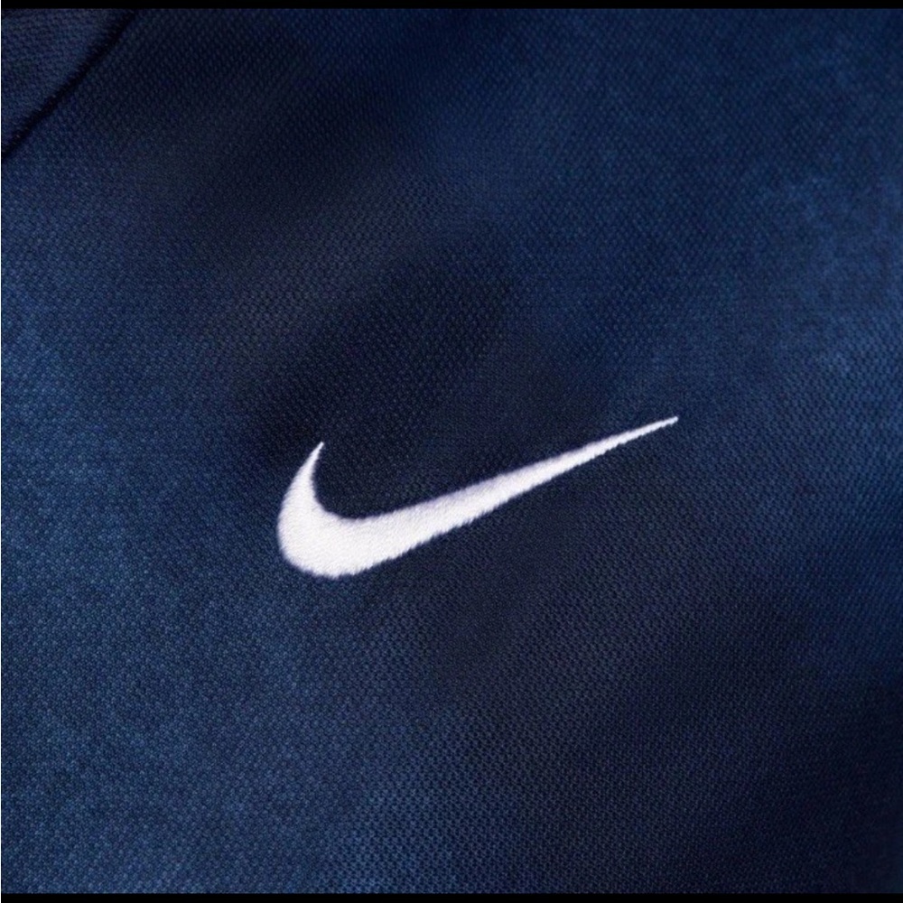 Nike Women's Victory Dri-Fit Print Short Sleeve Golf Polo Size XS Navi Color NWT - Picture 6 of 12